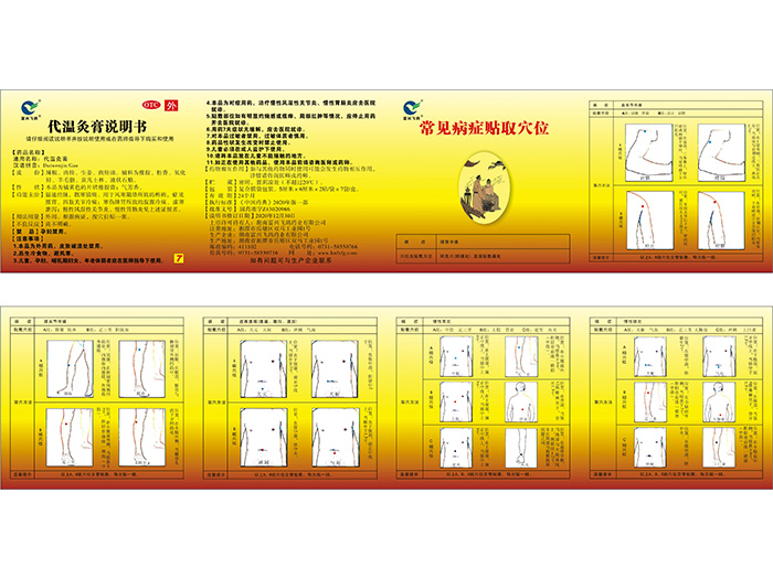 代温灸膏14贴装